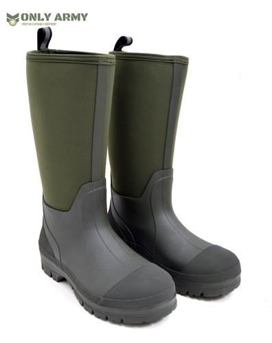 Green muck boots hunting - od,